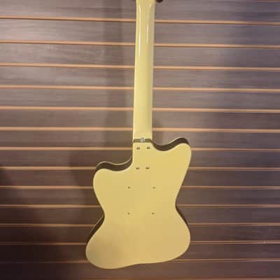 Danelectro DANO 67 Early 2020s - Yellow Gloss - Twin Lipstick Pickups - Vintage-Inspired Offset - Alder body and Maple Neck - Professional Set Up image 12