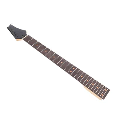 Maple Guitar Neck 24 Frets Rosewood Fingerboard image 4