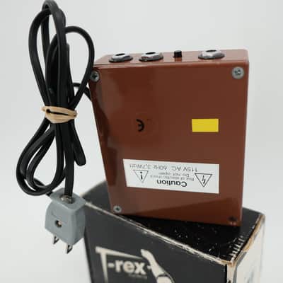 T-Rex Replica Early Version with Dinosaur Logo w/ Lehle Footswitch Mod & Box image 6