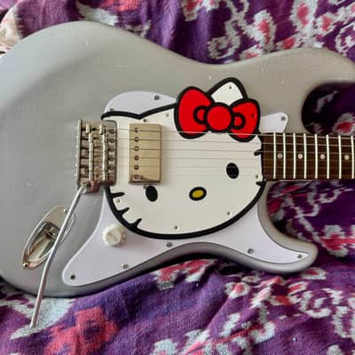 Fender Squire Science Project 90’s - Inca silver bad refin image 1