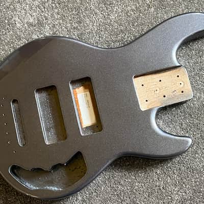 G&L CLF Research L-2500 S750 bass body USA graphite metallic image 1