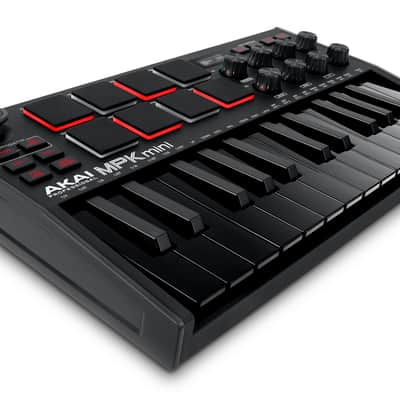 Akai MPK Mini MkIII 25-Key MIDI Controller Black
