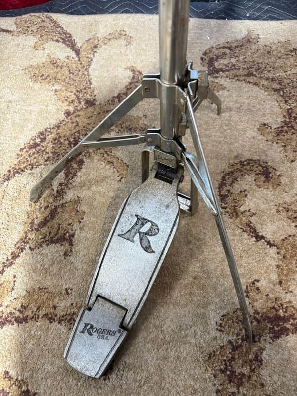 Rogers Vintage Rogers Big R Hi-Hat Cymbal Stand - Chrome image 1