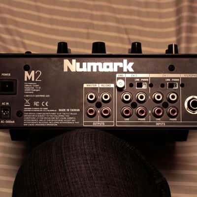 Numark M2 DJ Mixer 2010s - Black image 2
