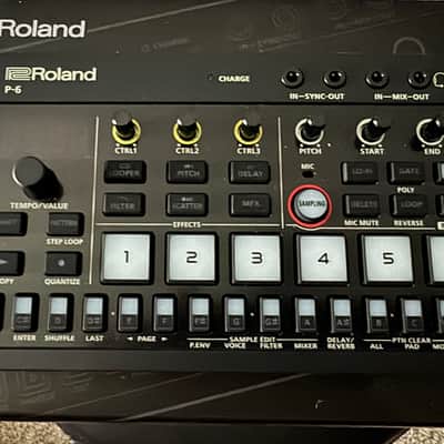 Roland P-6 AIRA Creative Sampler 2024 - Present - Black