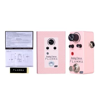 FLAMMA Chorus Pedal, FC14 Analog Chorus Guitar Effects True Bypass Portable Durable Metal Shell image 5