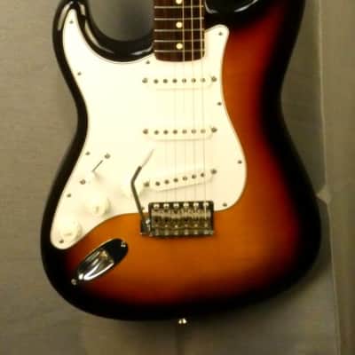 FENDER Stratocaster ST'62-Left Hand 2004 - 3TS Sunburst - Japan Import image 1