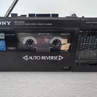 Sony WA-8000 FM/MW/SW 9 Band Cassette Corder 1987 - excellent image 11