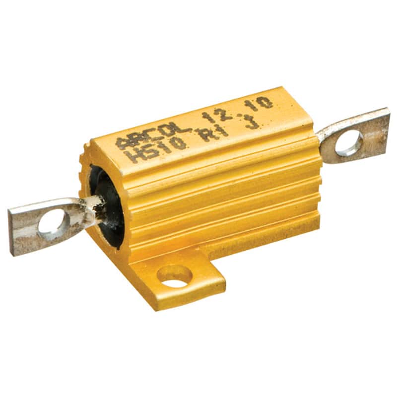 10W Ohmite/Arcol Aluminum 1% Mil-Spec Wirewound Resistor, 15 Ohm image 1
