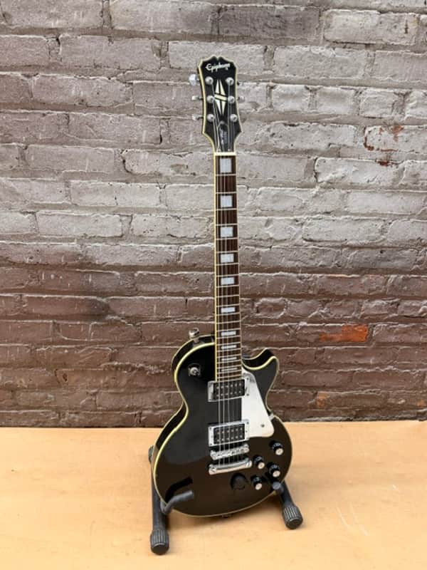 Epiphone Les Paul Custom "Tuxedo" — Black Beauty SN EE05024599 image 1