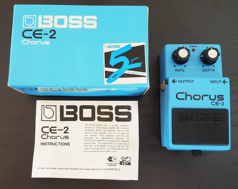 Boss CE-2 Chorus (Black or Green Label)