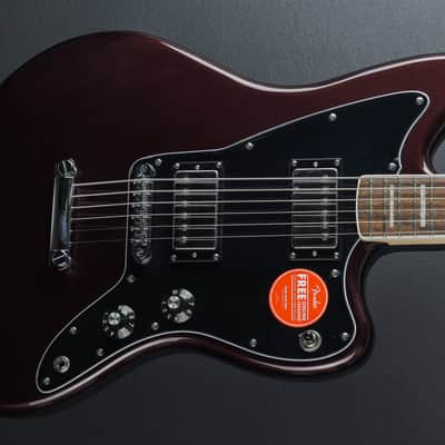 Squier Paranormal Baritone Jazzmaster HH - Oxblood