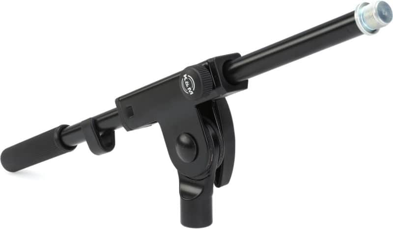 K&M 21160 Short Boom Arm - Black (KM21160d1) image 1