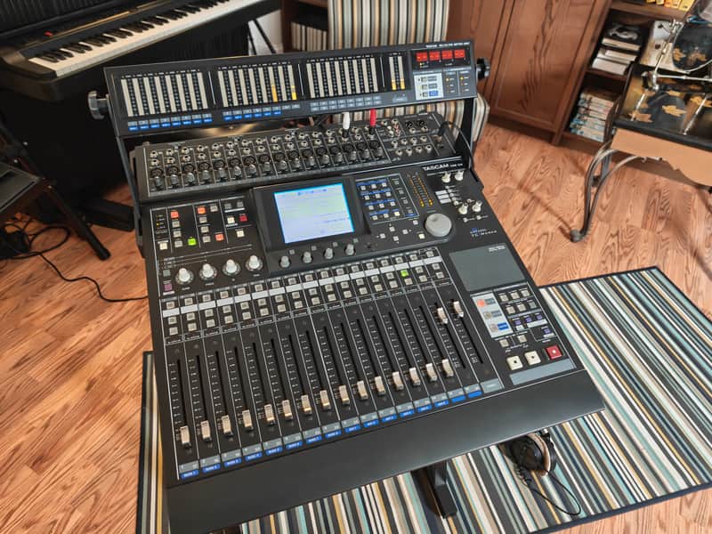 Tascam DM-24 + 2x ADAT expansion + Meter Bridge AWESOME condition image 1
