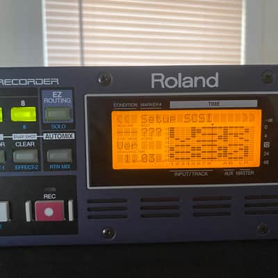 Roland VSR-880 Rackmount Digital Studio Recorder 1999 - 2001 - Blue image 5