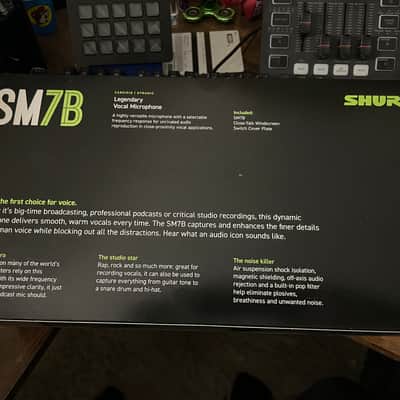 Shure SM7B Microphone with Triton Germanium Fethead Preamp image 17