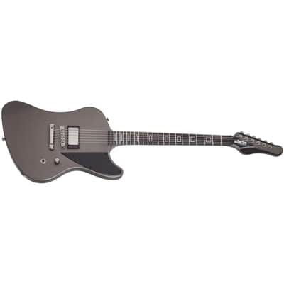 Schecter Paul Wiley Noir Satin Carbon Grey + Free Gig Bag - Electric Guitar - Brand New image 1