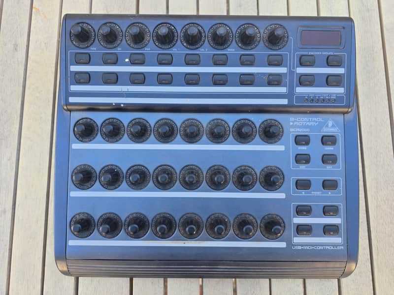 Behringer B-Control Rotary BCR2000 USB/MIDI Control Surface 2010s - Dark Blue image 1