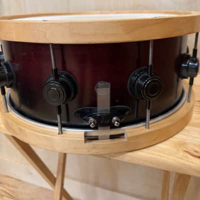 Craviotto DW RARE Green Badge Signed Wood Hoop - Solid Wood Snare 2003 image 8
