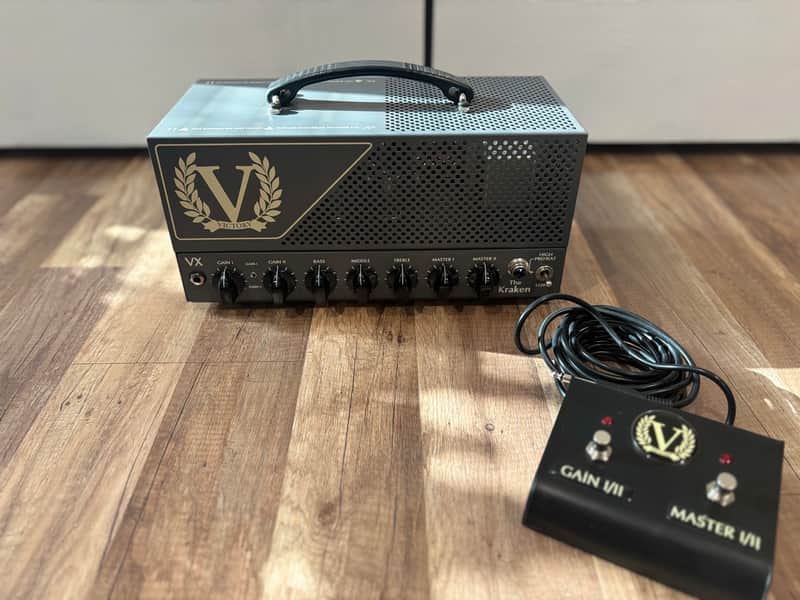 Victory Amps VX The Kraken Compact Series 50-Watt Guitar Head 2010s - Silver image 1