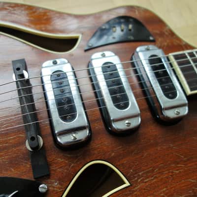 MIGMA Thinline guitar East Germany super rare ~1965 image 7