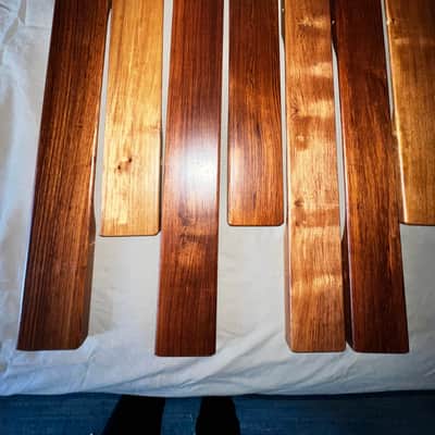 Adams Artist Series Rosewood Conversion 4.3 to 5.0 Octave Bars Only image 6