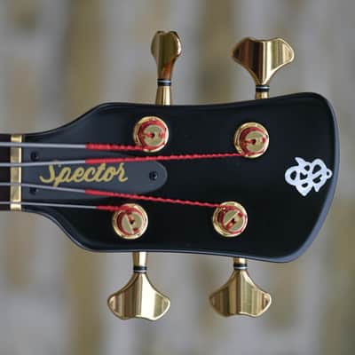 Spector Doug Wimbish Euro 4 Signature Model - Amber Stain Gloss image 2