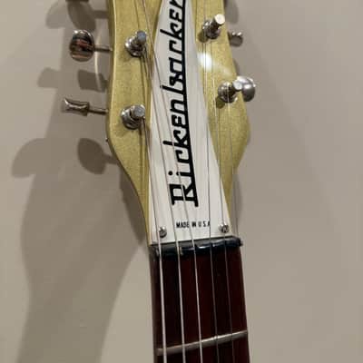 1964 Rickenbacker 345S Export Rose Morris | Desert Gold | Near Mint | Toaster Top | Townshend Spec w/ OHSC image 3