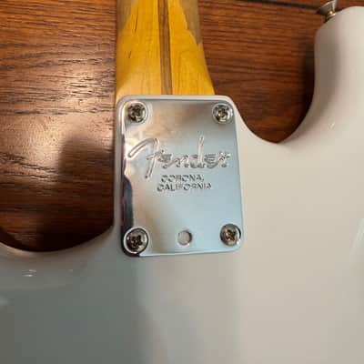 ***Must See*** Olympic White Hendrix Voodoo Tribute Strat Partscaster – (Right Handed) Lefty Neck & Tremolo, Nitro Finish image 10