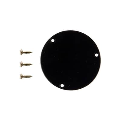 Gibson Switchplate Cavity Cover with Screws (Black)