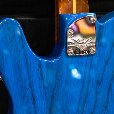 Fender CS American Custom Tele NOS 1-P R3AF MN SBT 2025 - Sapphire Blue Transparent image 15