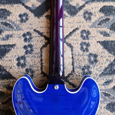 Gibson Trini Lopez Custom Shop 1964 Figured Top 2024 - Viper Blue image 21