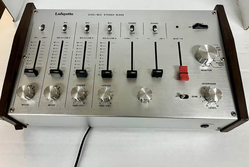 Lafayette DISC/Mic Stereo Mixer image 1