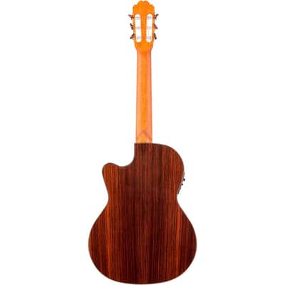 Kremona F65CW TL Thin-Bodied Nylon-String Acoustic-Electric Guitar Regular Natural image 4