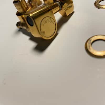 Gibson Explorer Schaller 6 inline gold tuners 1980 - Gold image 4