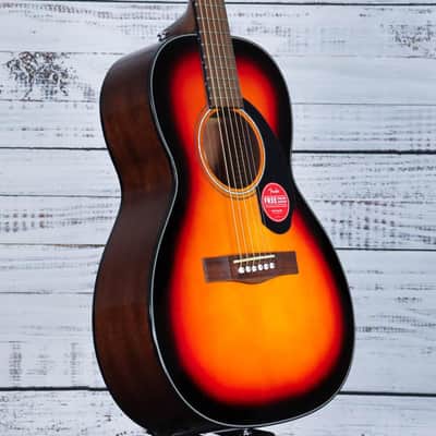 Fender CP-60s Parlor Acoustic | Sunburst image 4