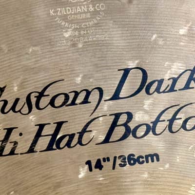 Don’t pay £548!! 14” Zildjian K CUSTOM DARK Hihats image 4