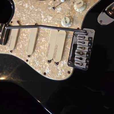 Fender American ultra stratocaster 1994 - Mystic black image 10