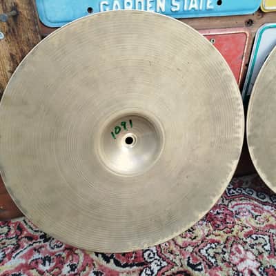 Zildjian Avedis 15" Hi Hat 1963, Vintage. image 6