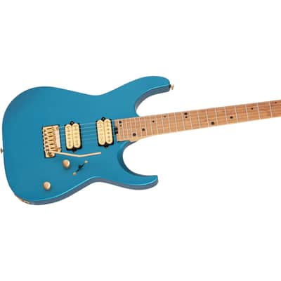Charvel Angel Vivaldi Signature DK24-6 Nova Lucerne Aqua Firemist - Electric Guitar image 5