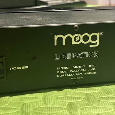 Moog Liberation 44-Key Dual Oscillator Keytar Synth Inc. Power Supply/Interface, Connection Cable, Strap Mounts image 13