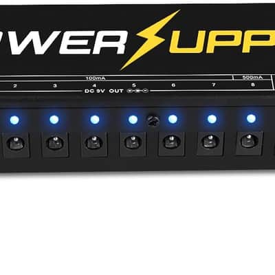 Guitar Pedal Power Supply 10 Isolated DC Output for 9V/12V/18V Effect Pedal image 6