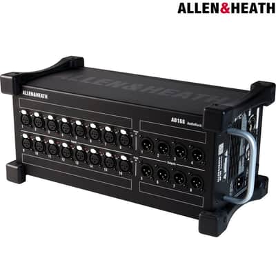 Allen & Heath AB168 Portable AudioRack 16 x 8 Audio Interface Stage Box image 1