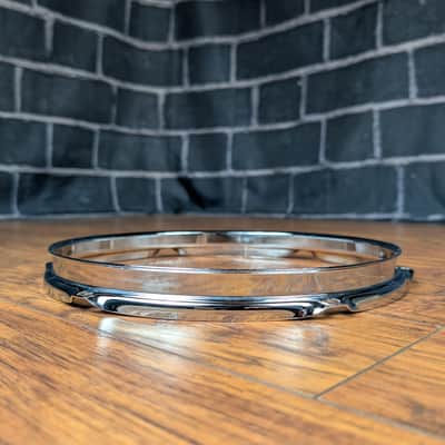 Pearl Triple‑Flanged 10" Tom Hoop – 6‑Lug, 1.6mm Steel Drum Hoop, OEM Pearl Replacement Rim, Smooth Tone & Classic Attack image 1