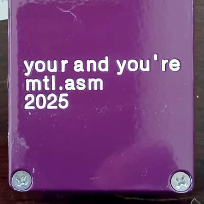 Montreal Assembly Your & You're 2025 - Purple image 3