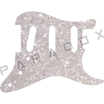 Custom Pickguard For 2019 - 2024 Made in America Fender ultra Stratocaster SSS - White Pearl/White/Black/White .090"