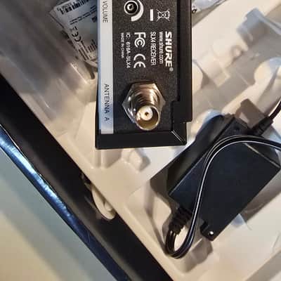 Shure SLX124/85/SM58 Wireless Combo Mic System - Frequency J3: 572 to 596 MHz image 7
