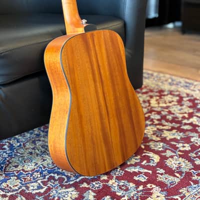 Jay Turser JTA52 1/2 Acoustic Guitar - Blackwood Fingerboard, Natural image 7