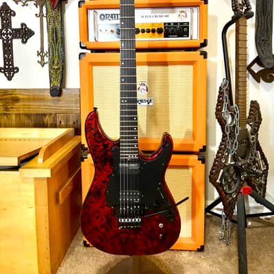 Schecter Sun Valley Super Shredder FR S Electric Guitar, Red Reign 2022 image 2