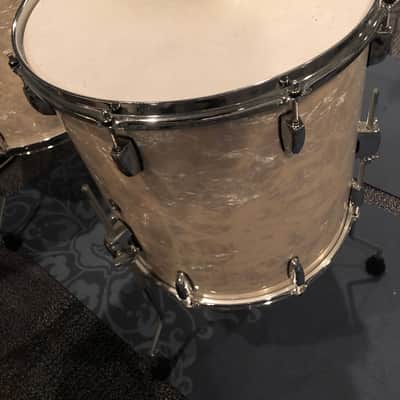 Pearl Pearl Session Studio Select 4-piece Shell Pack - 24 Bass Drum - Nicotine White Marine Pearl 20 image 9